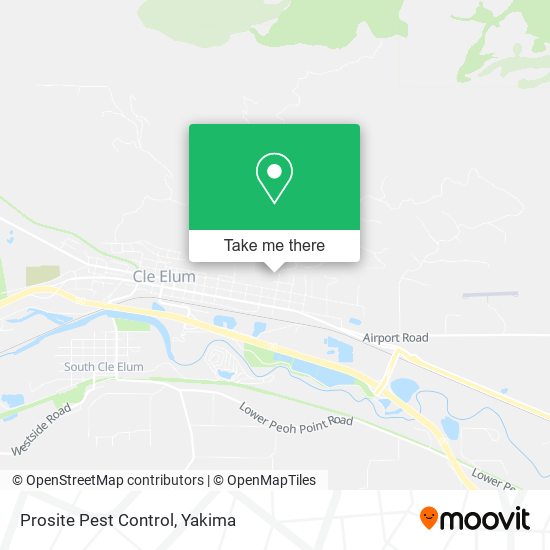 Mapa de Prosite Pest Control