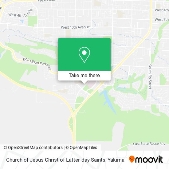 Mapa de Church of Jesus Christ of Latter-day Saints