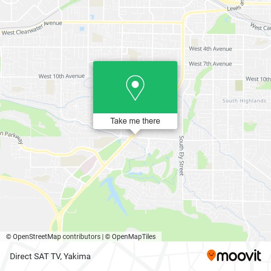 Mapa de Direct SAT TV