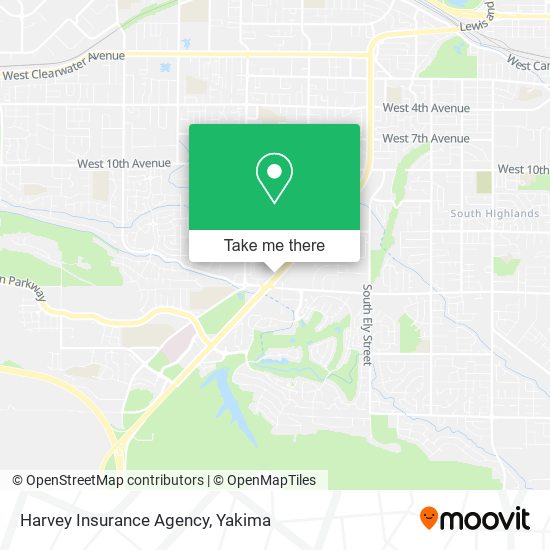 Harvey Insurance Agency map