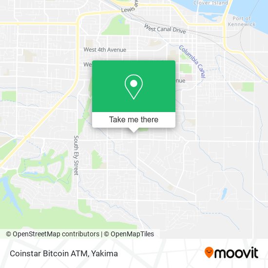 Mapa de Coinstar Bitcoin ATM