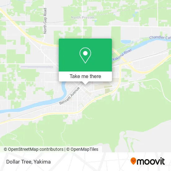 Mapa de Dollar Tree