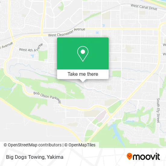 Mapa de Big Dogs Towing
