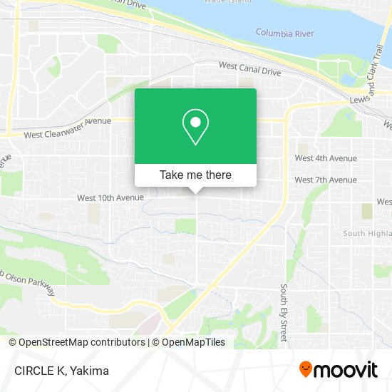 Mapa de CIRCLE K