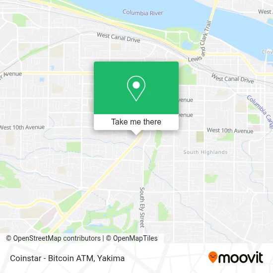 Coinstar - Bitcoin ATM map