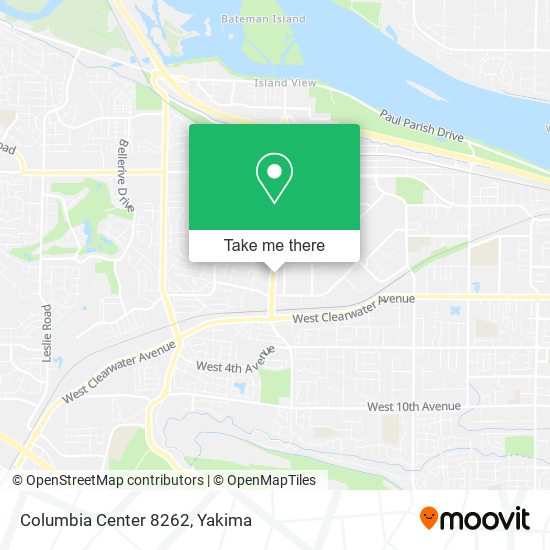 Mapa de Columbia Center 8262