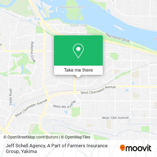Jeff Schell Agency, A Part of Farmers Insurance Group map