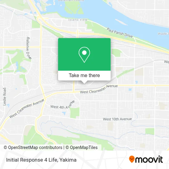 Initial Response 4 Life map