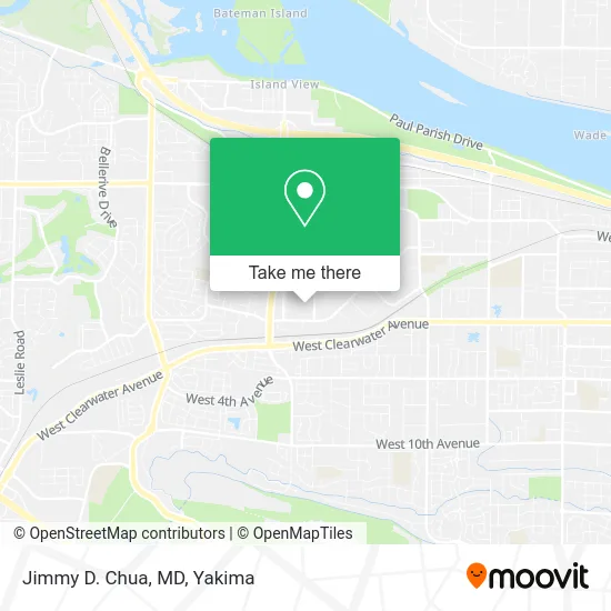 Jimmy D. Chua, MD map