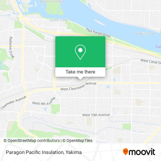 Paragon Pacific Insulation map