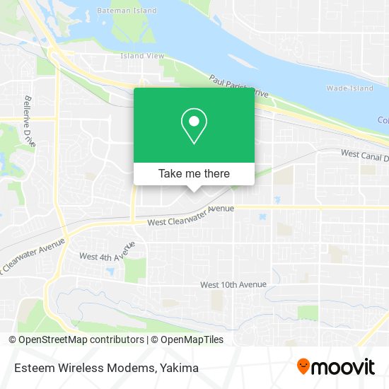 Esteem Wireless Modems map