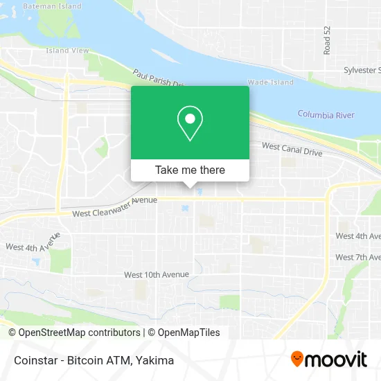 Coinstar - Bitcoin ATM map