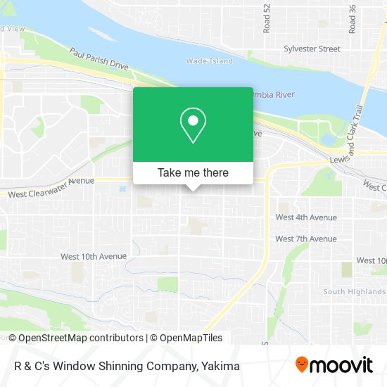 Mapa de R & C's Window Shinning Company
