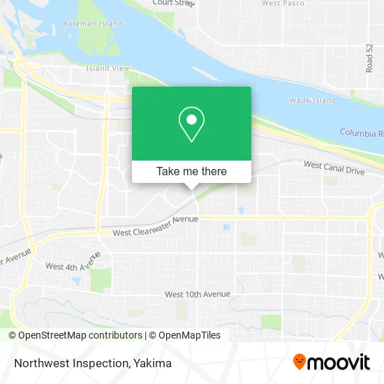 Northwest Inspection map