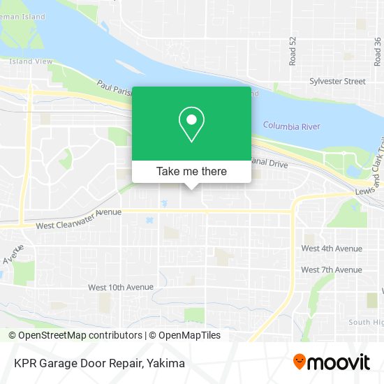 KPR Garage Door Repair map