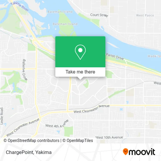 ChargePoint map