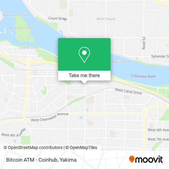 Mapa de Bitcoin ATM - Coinhub