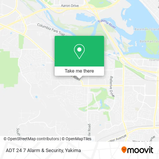 ADT 24 7 Alarm & Security map