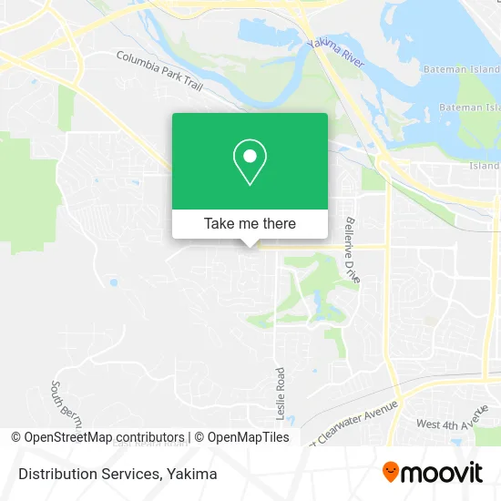 Distribution Services map