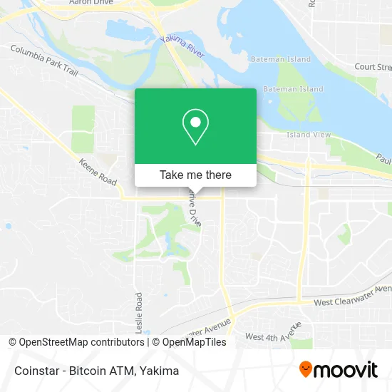 Coinstar - Bitcoin ATM map