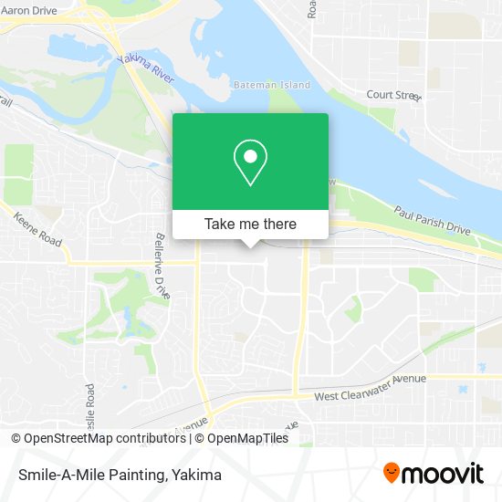 Smile-A-Mile Painting map