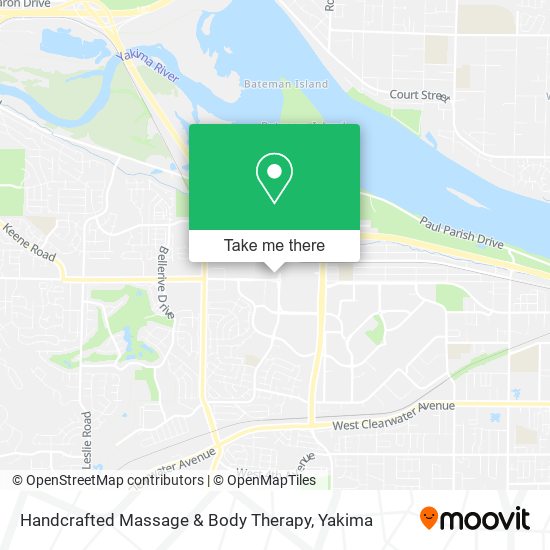 Handcrafted Massage & Body Therapy map