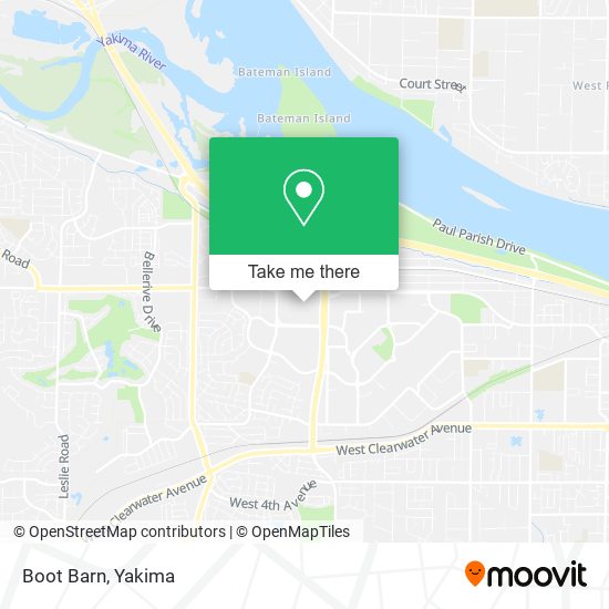 Mapa de Boot Barn