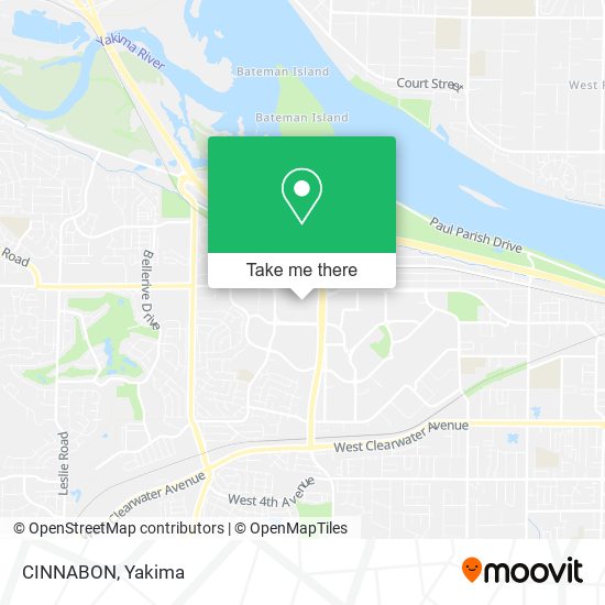 Mapa de CINNABON