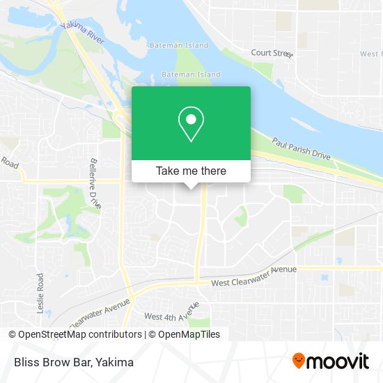 Mapa de Bliss Brow Bar