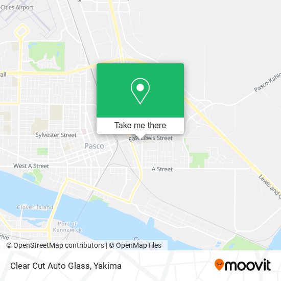 Mapa de Clear Cut Auto Glass