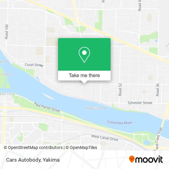 Mapa de Cars Autobody