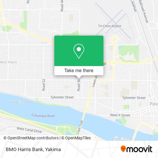 Mapa de BMO Harris Bank