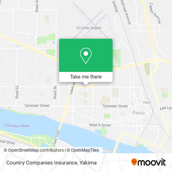 Mapa de Country Companies Insurance