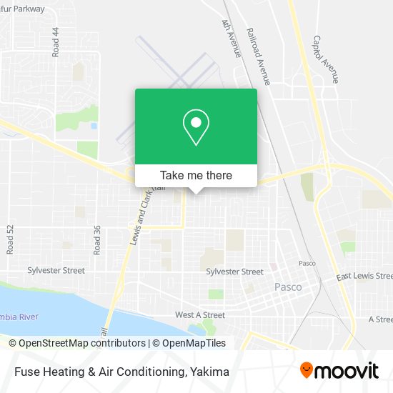 Mapa de Fuse Heating & Air Conditioning