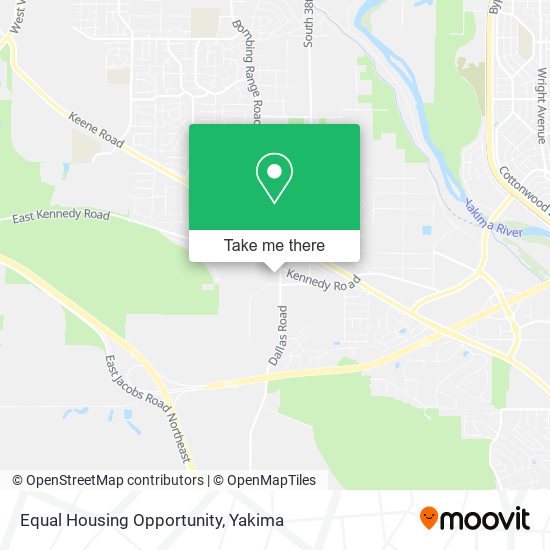 Mapa de Equal Housing Opportunity