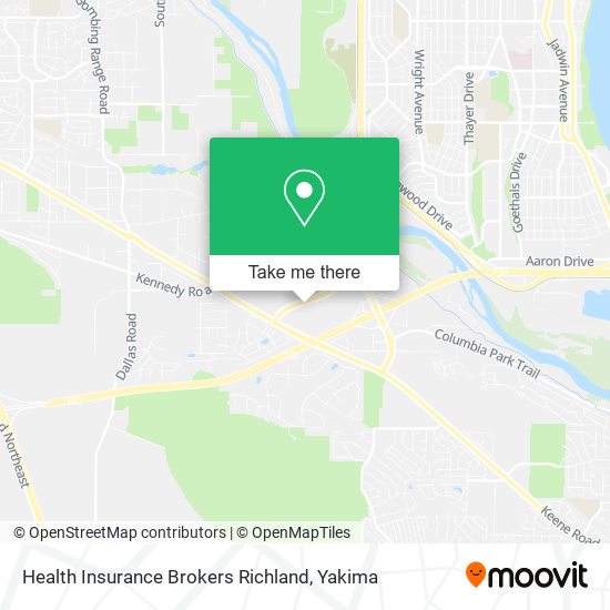 Health Insurance Brokers Richland map