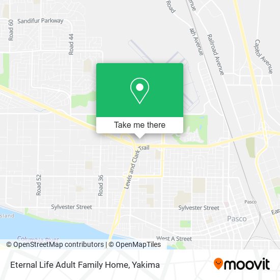 Eternal Life Adult Family Home map