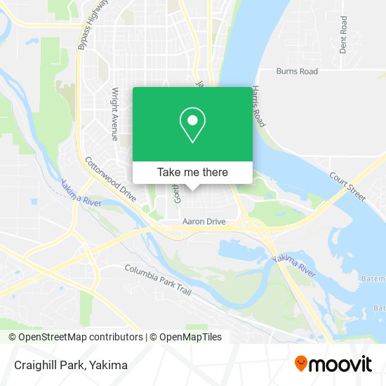 Mapa de Craighill Park