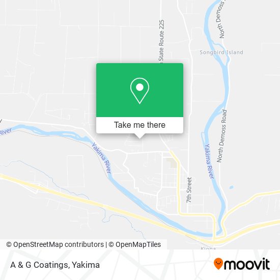 Mapa de A & G Coatings