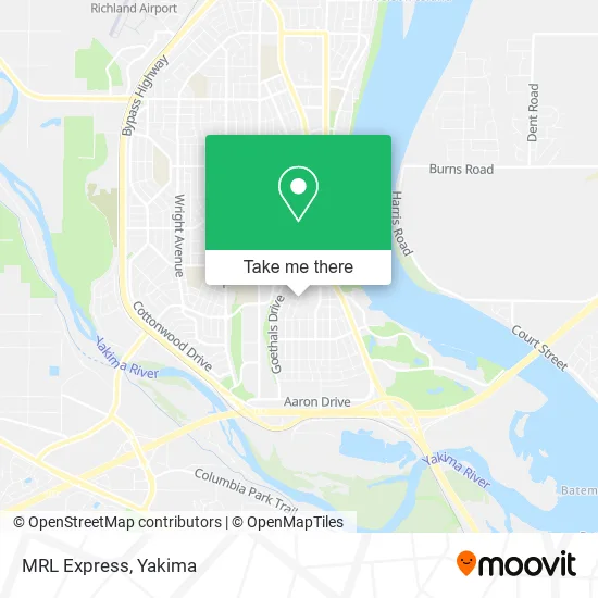 MRL Express map