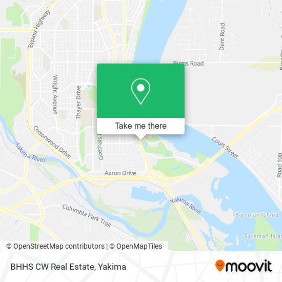 Mapa de BHHS CW Real Estate