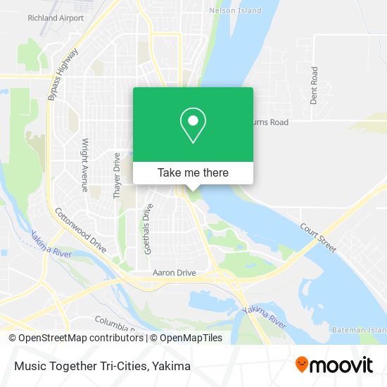 Music Together Tri-Cities map