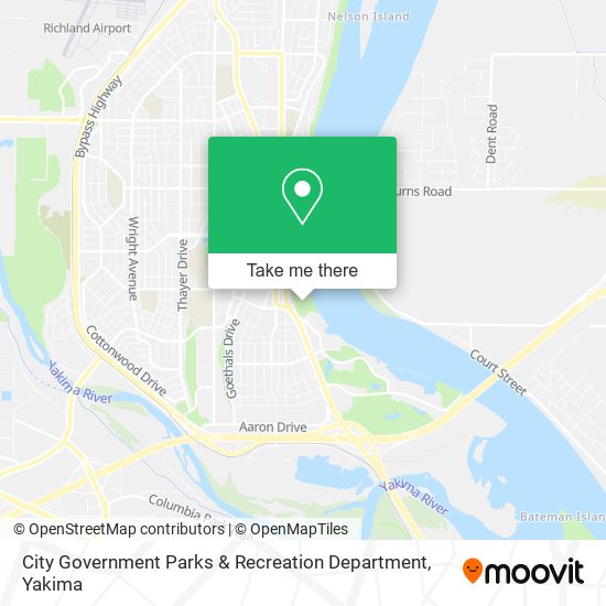 Mapa de City Government Parks & Recreation Department
