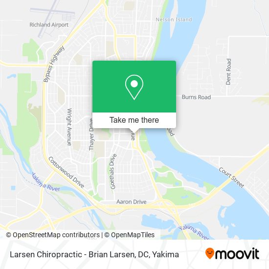 Larsen Chiropractic - Brian Larsen, DC map