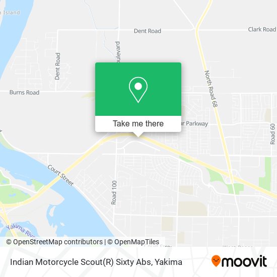 Indian Motorcycle Scout(R) Sixty Abs map