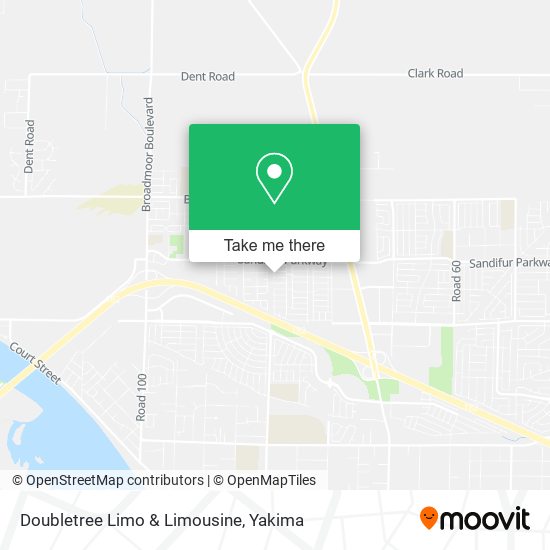 Mapa de Doubletree Limo & Limousine
