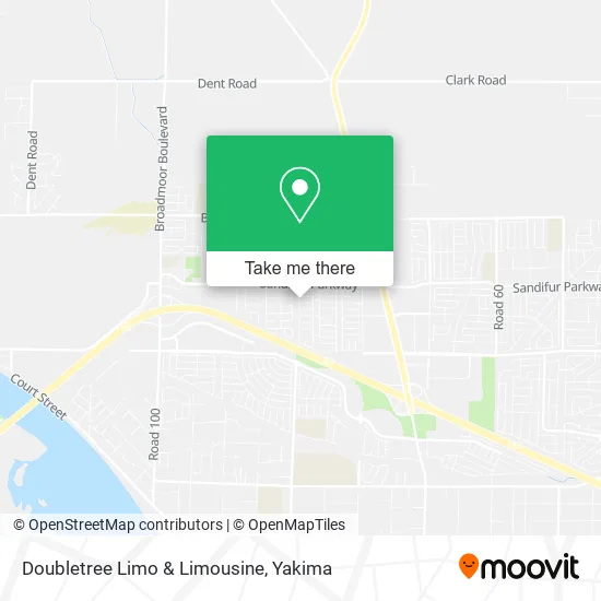 Mapa de Doubletree Limo & Limousine