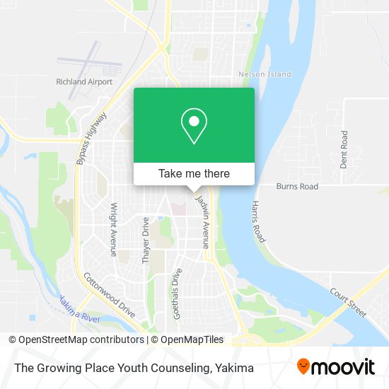 The Growing Place Youth Counseling map