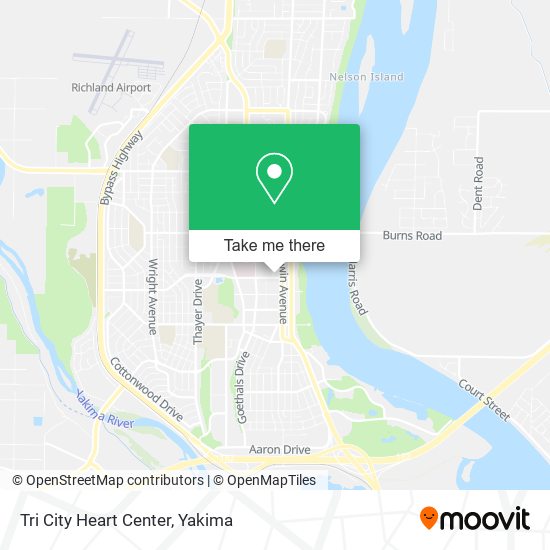 Tri City Heart Center map