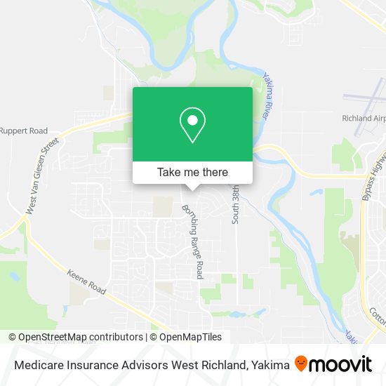 Mapa de Medicare Insurance Advisors West Richland